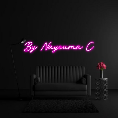 CREATE YOUR OWN WEDDING NEON SIGN By Nayouma C