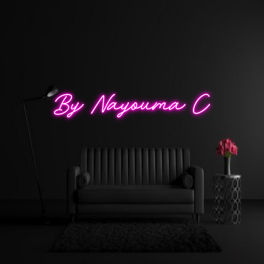 CREATE YOUR OWN WEDDING NEON SIGN By Nayouma C