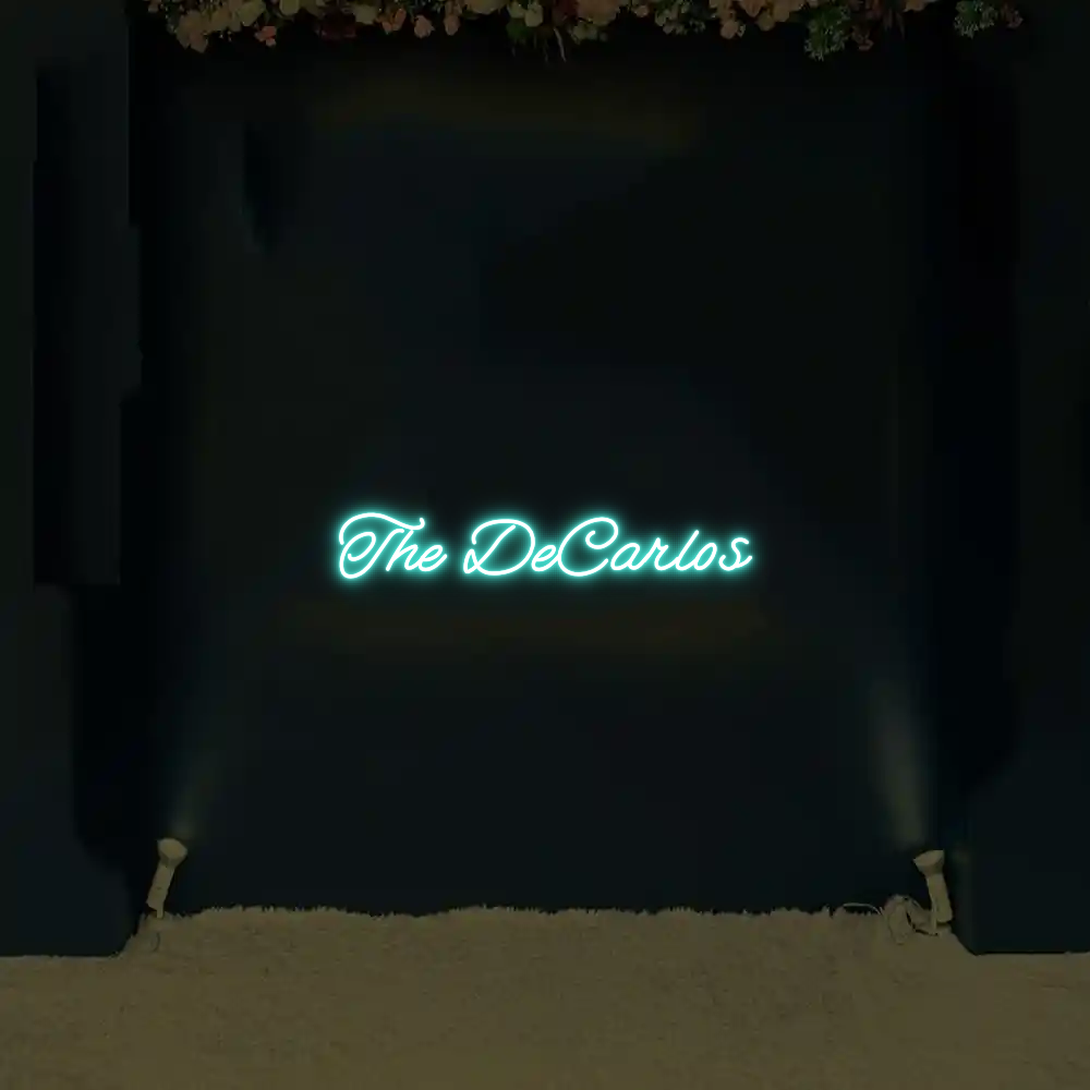 CREATE YOUR OWN WEDDING NEON SIGN The DeCarlos