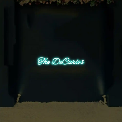 CREATE YOUR OWN WEDDING NEON SIGN The DeCarlos