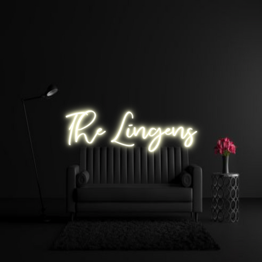 CREATE YOUR OWN WEDDING NEON SIGN The Lingens