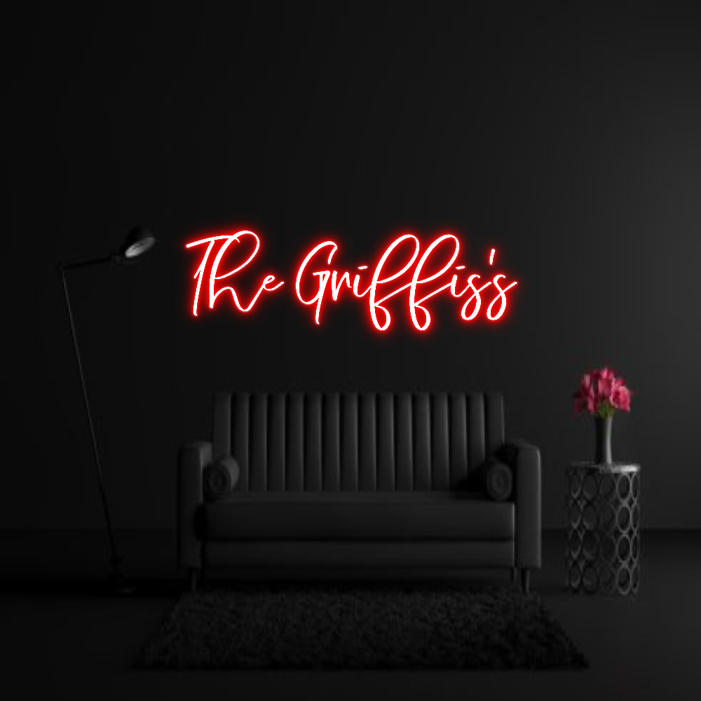 CREATE YOUR OWN WEDDING NEON SIGN The Griffis’s