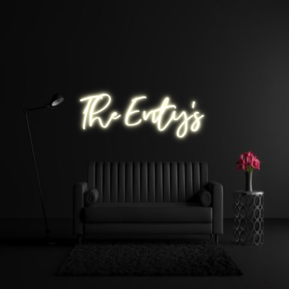 CREATE YOUR OWN WEDDING NEON SIGN The Enty’s