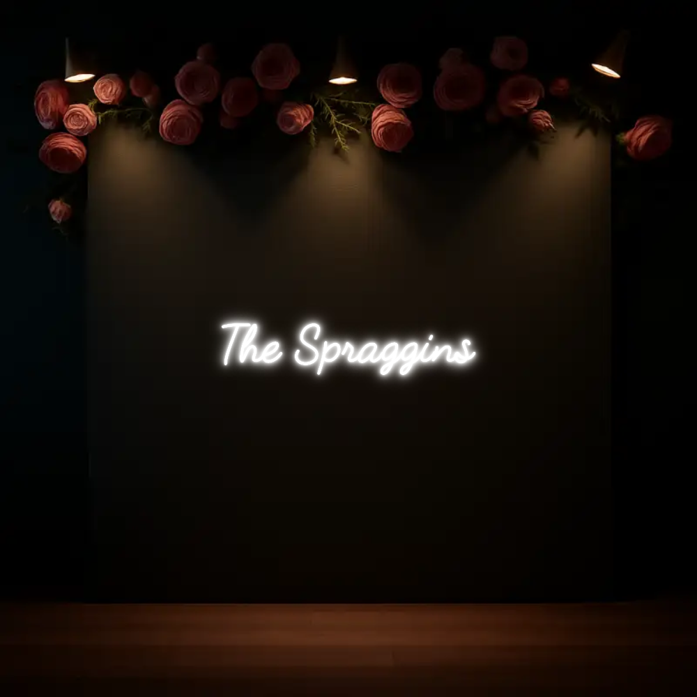 CREATE YOUR OWN WEDDING NEON SIGN The Spraggins