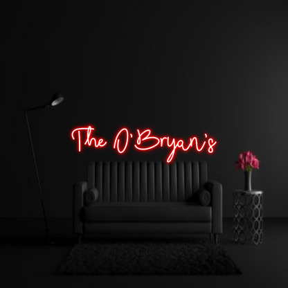 CREATE YOUR OWN WEDDING NEON SIGN The O’Bryan’s