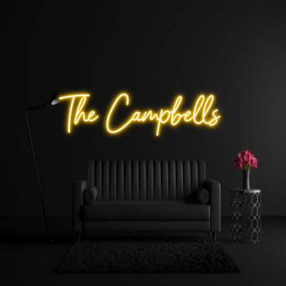 CREATE YOUR OWN WEDDING NEON SIGN The Campbells