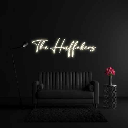 CREATE YOUR OWN WEDDING NEON SIGN The Huffakers