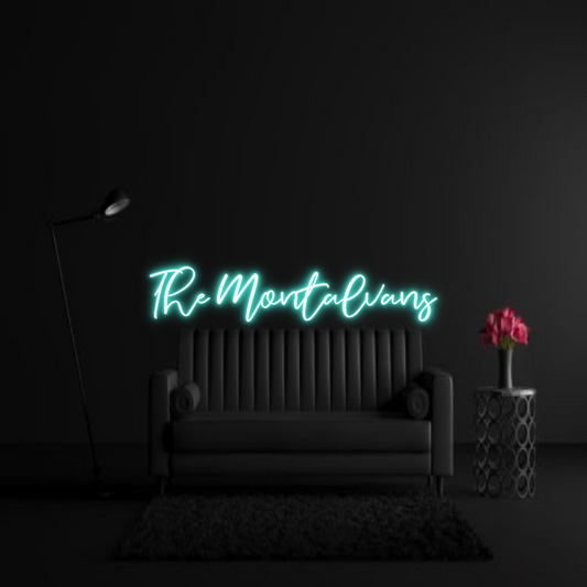 CREATE YOUR OWN WEDDING NEON SIGN The Montalvans