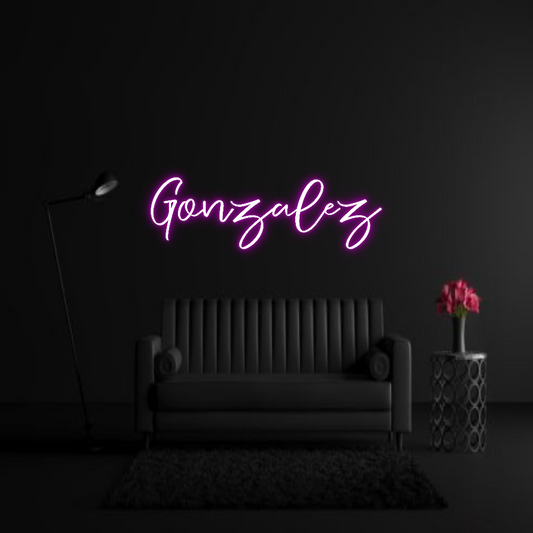 CREATE YOUR OWN WEDDING NEON SIGN Gonzalez