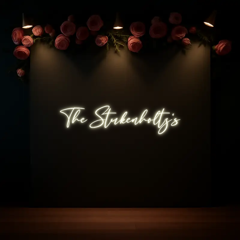 CREATE YOUR OWN WEDDING NEON SIGN The Stukenhol...