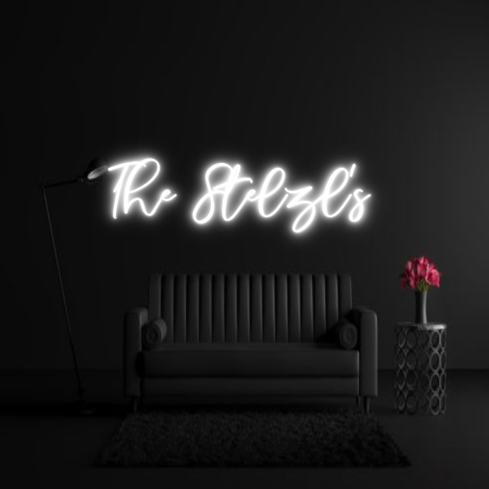 CREATE YOUR OWN WEDDING NEON SIGN The  Stelzl's