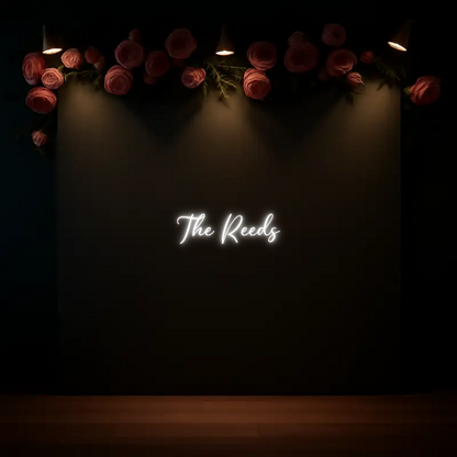 CREATE YOUR OWN WEDDING NEON SIGN The Reeds