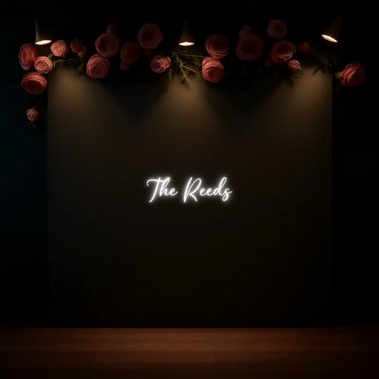 CREATE YOUR OWN WEDDING NEON SIGN The Reeds