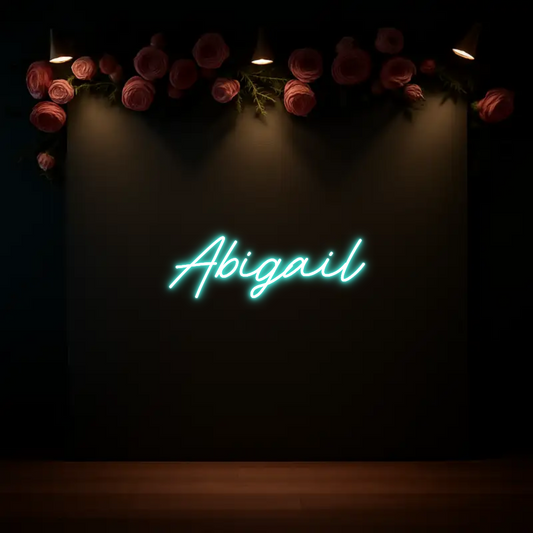 CREATE YOUR OWN WEDDING NEON SIGN Abigail