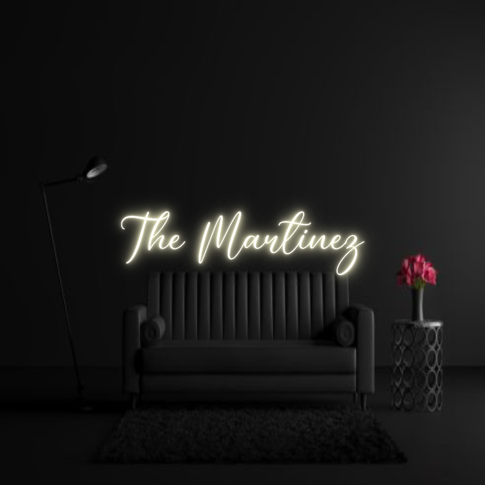 CREATE YOUR OWN WEDDING NEON SIGN The Martinez