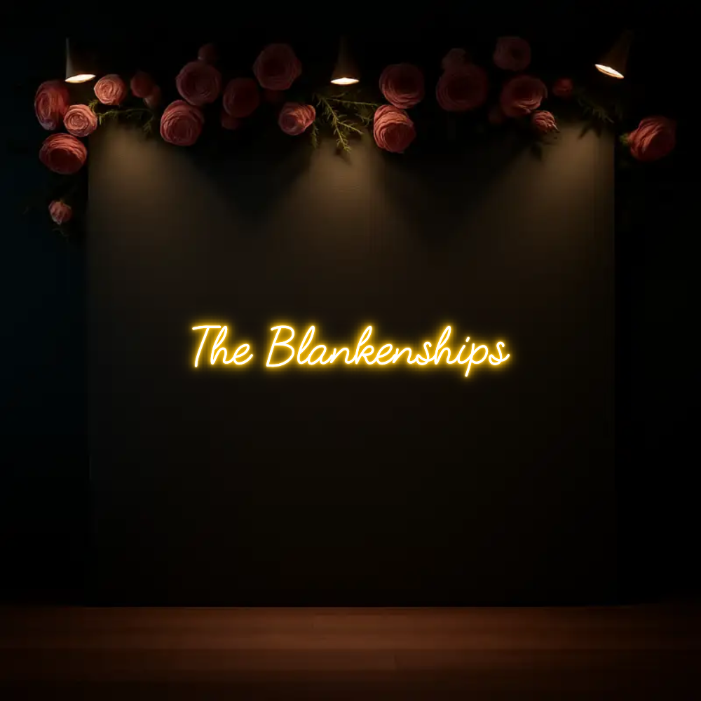 CREATE YOUR OWN WEDDING NEON SIGN The Blankensh...