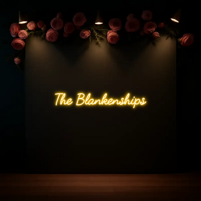 CREATE YOUR OWN WEDDING NEON SIGN The Blankensh...