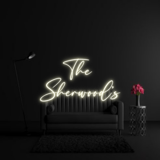 CREATE YOUR OWN WEDDING NEON SIGN The 
Sherwoo...