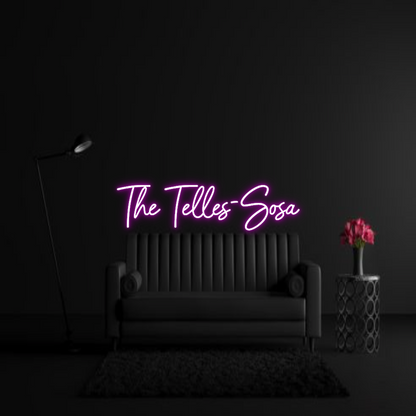 CREATE YOUR OWN WEDDING NEON SIGN The Telles-Sosa