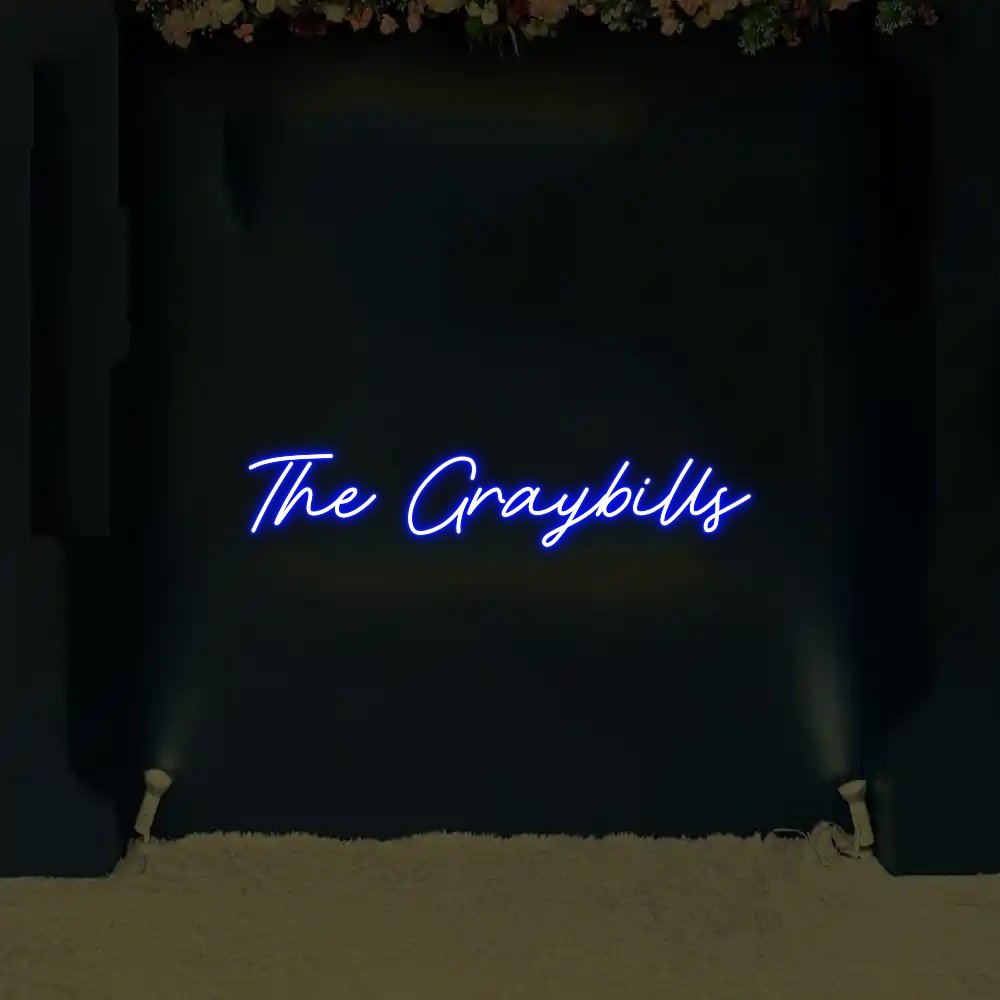 CREATE YOUR OWN WEDDING NEON SIGN The Graybills
