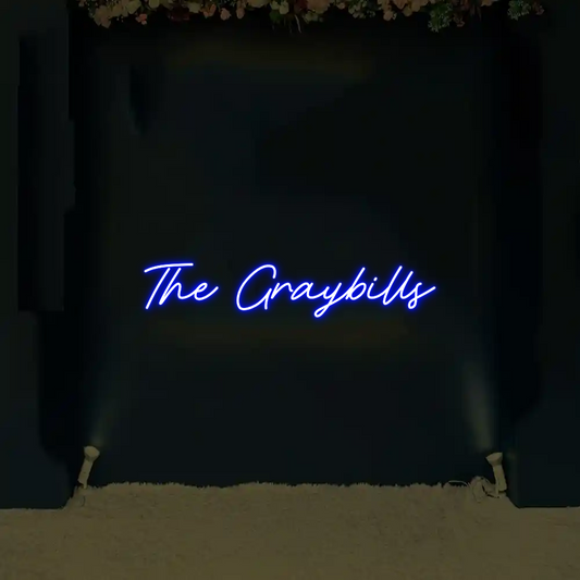 CREATE YOUR OWN WEDDING NEON SIGN The Graybills