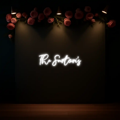 CREATE YOUR OWN WEDDING NEON SIGN The Sartori’s