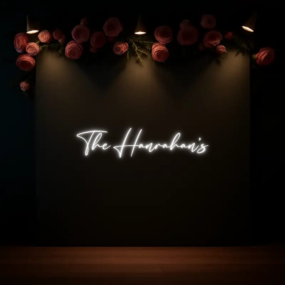 CREATE YOUR OWN WEDDING NEON SIGN The Hanrahan’s