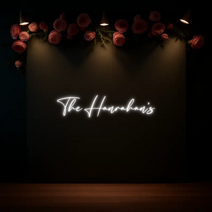 CREATE YOUR OWN WEDDING NEON SIGN The Hanrahan’s