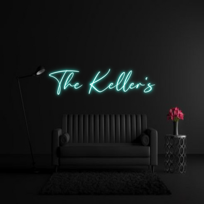 CREATE YOUR OWN WEDDING NEON SIGN The Keller's