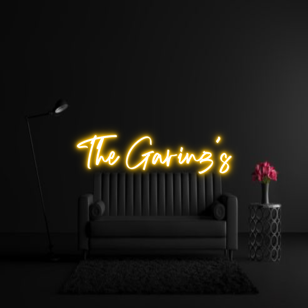 CREATE YOUR OWN WEDDING NEON SIGN The Garing’s