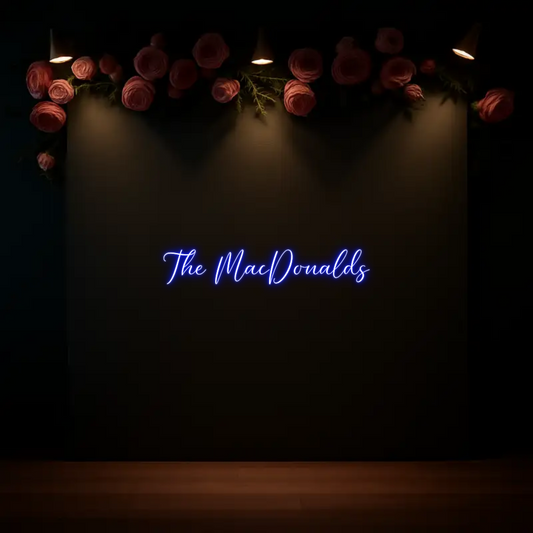 CREATE YOUR OWN WEDDING NEON SIGN The MacDonalds