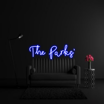 CREATE YOUR OWN WEDDING NEON SIGN The Parks’