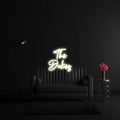 CREATE YOUR OWN WEDDING NEON SIGN The
Dukes