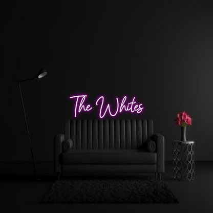 CREATE YOUR OWN WEDDING NEON SIGN The Whites
