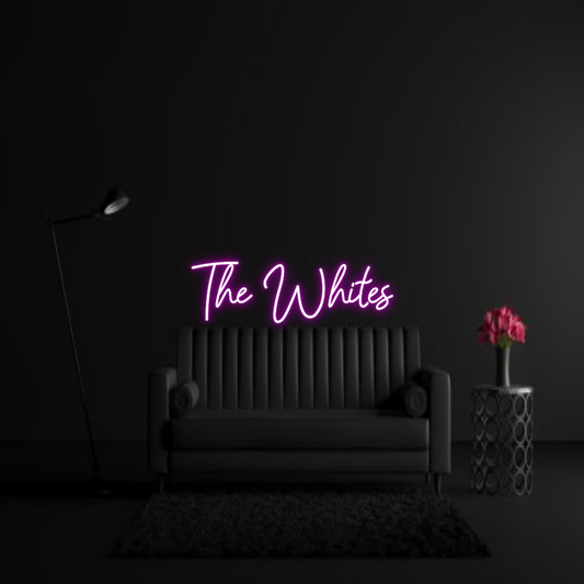 CREATE YOUR OWN WEDDING NEON SIGN The Whites