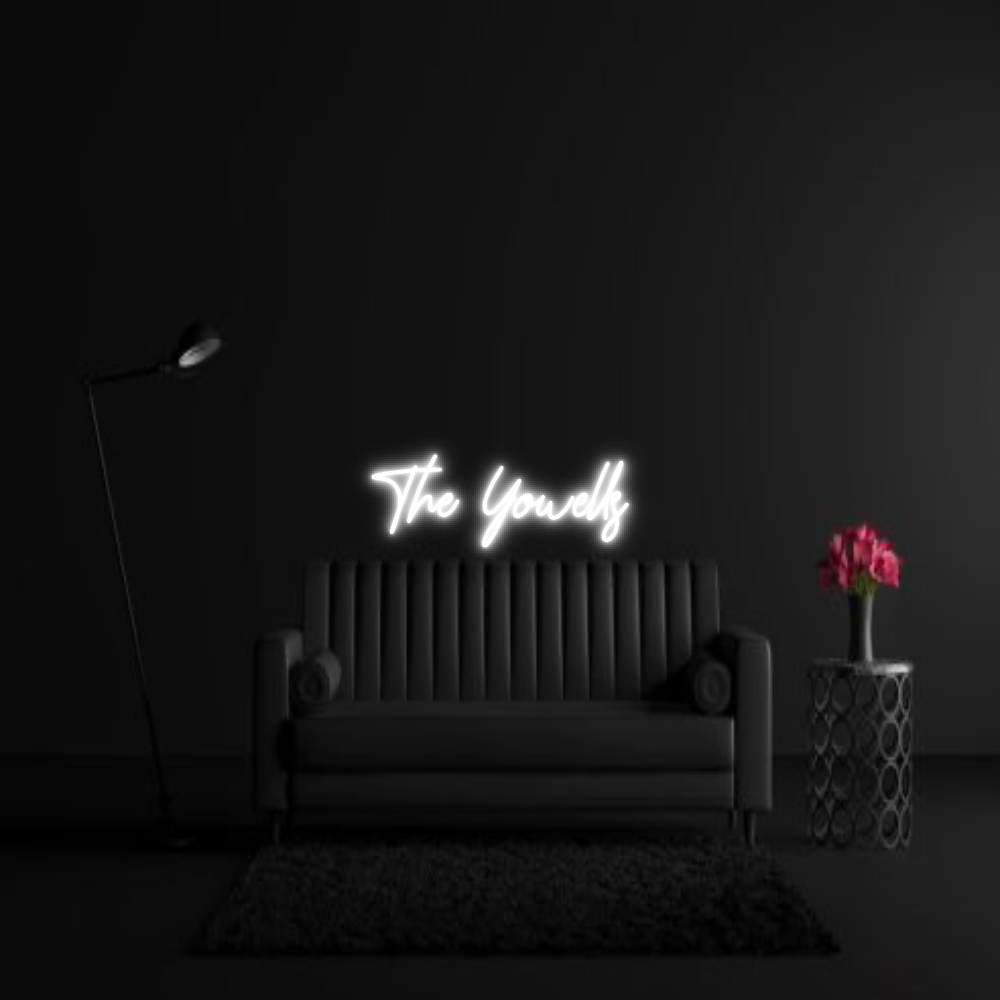 CREATE YOUR OWN WEDDING NEON SIGN The Yowells