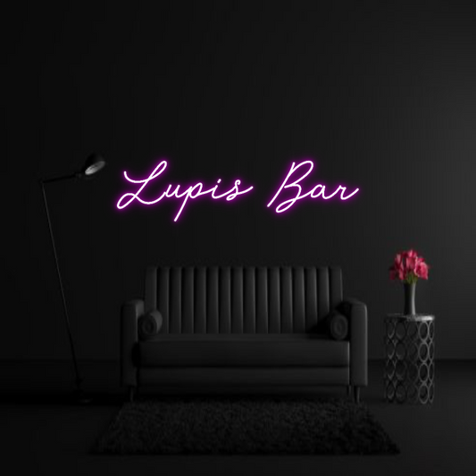 CREATE YOUR OWN WEDDING NEON SIGN Lupis Bar
