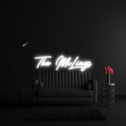 CREATE YOUR OWN WEDDING NEON SIGN The McLings