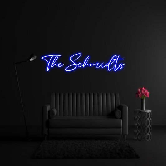 CREATE YOUR OWN WEDDING NEON SIGN The Schmidts