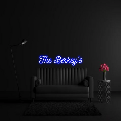 CREATE YOUR OWN WEDDING NEON SIGN The Berkey's