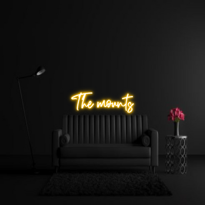 CREATE YOUR OWN WEDDING NEON SIGN The mounts