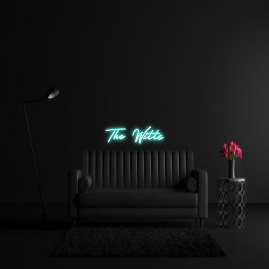 CREATE YOUR OWN WEDDING NEON SIGN The Witts