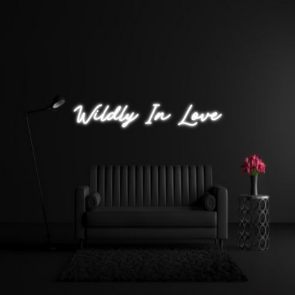 CREATE YOUR OWN WEDDING NEON SIGN Wildly In Love