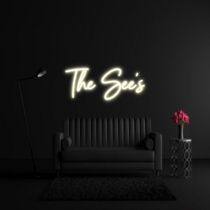 CREATE YOUR OWN WEDDING NEON SIGN The See's