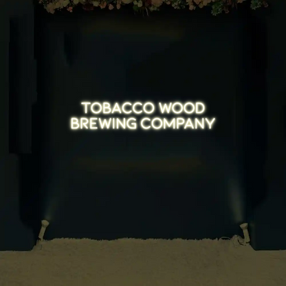 CREATE YOUR OWN WEDDING NEON SIGN TOBACCO WOOD
...