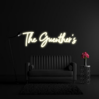CREATE YOUR OWN WEDDING NEON SIGN The Guenther’s