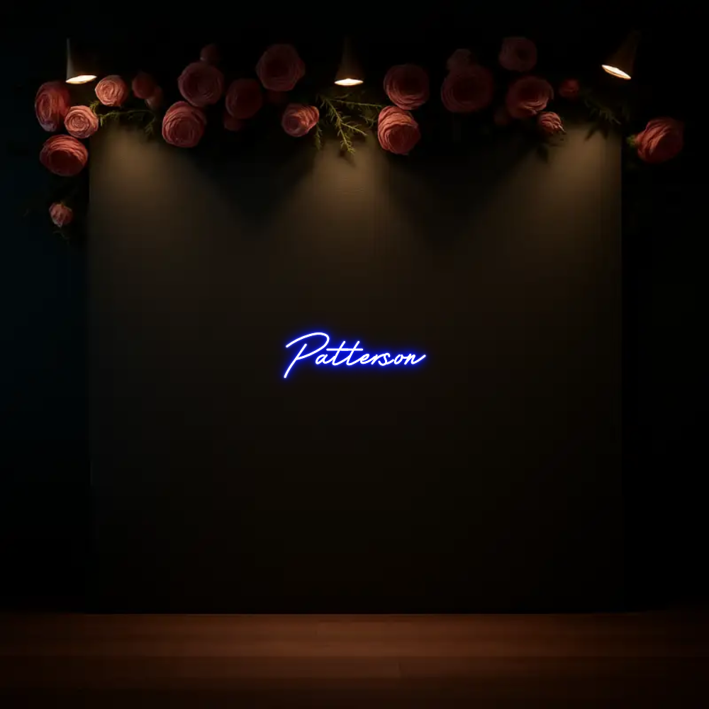 CREATE YOUR OWN WEDDING NEON SIGN Patterson