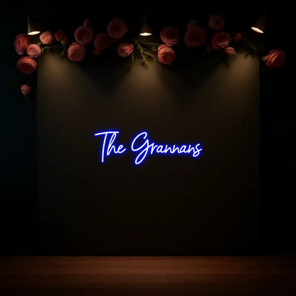 CREATE YOUR OWN WEDDING NEON SIGN The Grannans