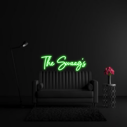 CREATE YOUR OWN WEDDING NEON SIGN The Swaag's
