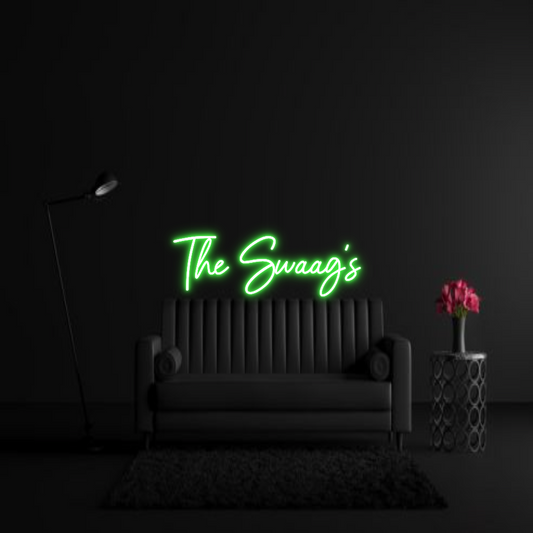 CREATE YOUR OWN WEDDING NEON SIGN The Swaag's